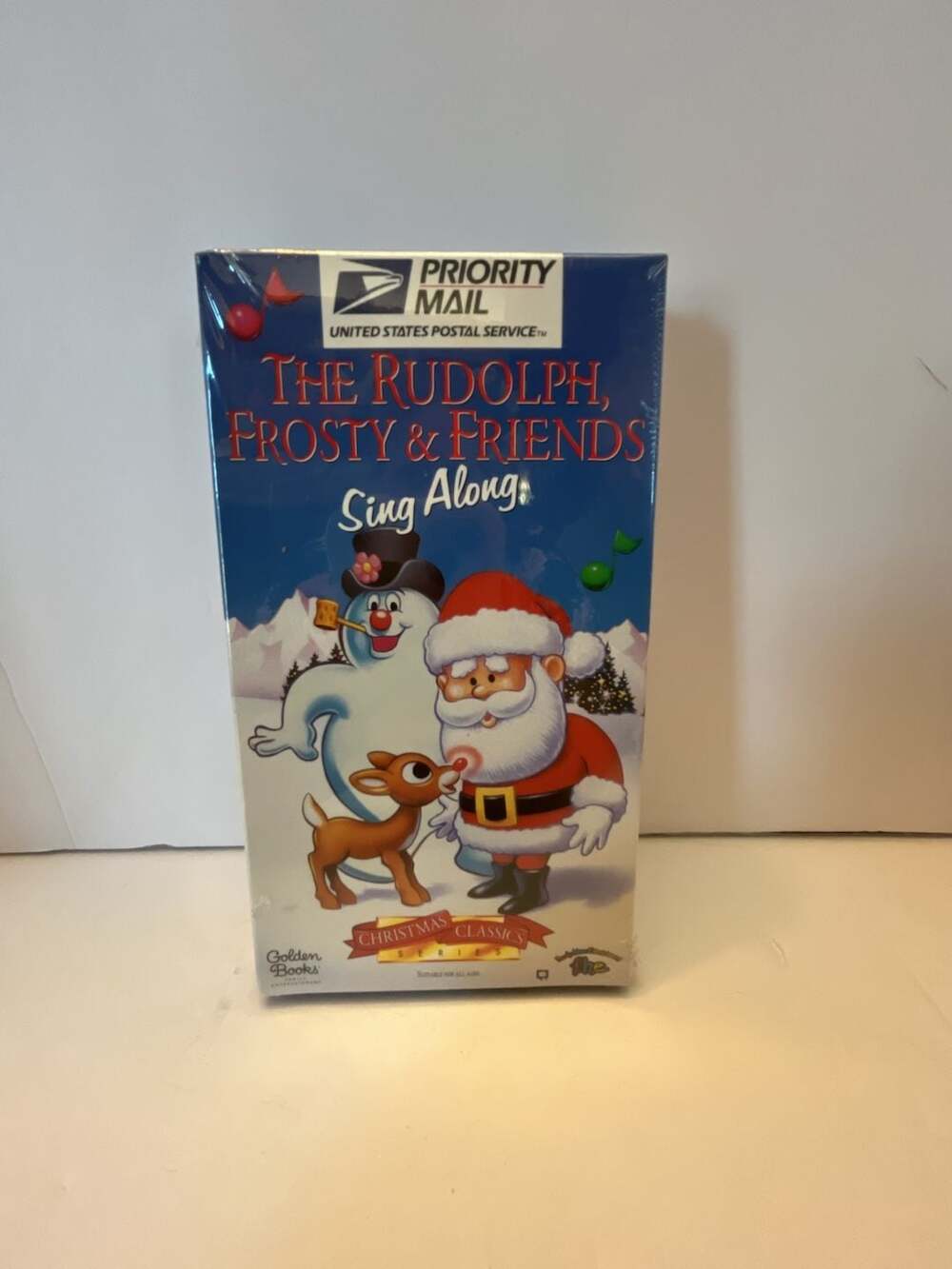 The Rudolph, Frosty & Friends Sing Along VHS Tape 1996 Golden Books Family Enter